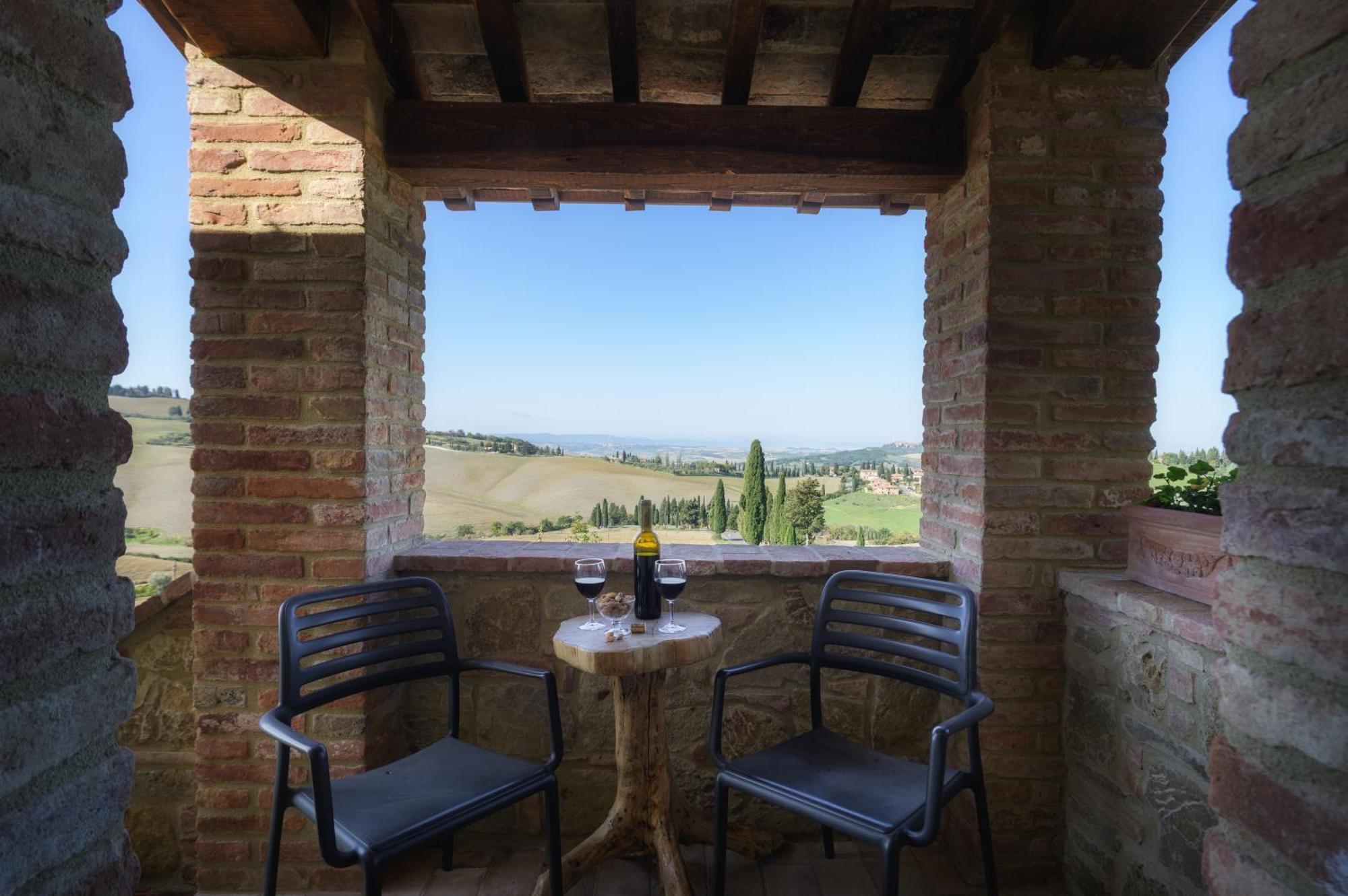 Agriturismo La Casellina Monticchiello Exterior foto